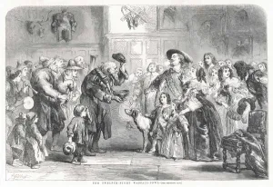 Customs Prints: Wassailing at the Manor