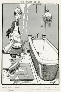 Servant Prints: The Waste of it! by John Hassall