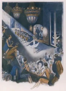 Ball Room Prints: Watching a Dance Interlude from the Balcony of the Ballroom