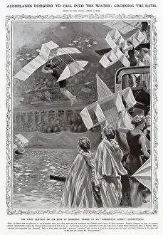 Demonstrated Prints: Water-kiting (for want of a better name) inspired by the current aviation boom