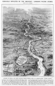 Estuary Prints: Water shortage and supply: Londons water stores, 1921