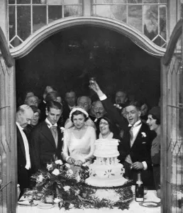 Cutting Prints: Wedding of Bunny Austin and Phyllis Konstam