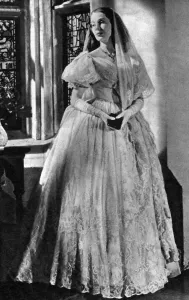 1947 Prints: A wedding dress fashion feature