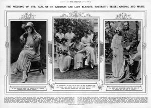 Bride Prints: Wedding of Earl of St Germans & Blanche Somerset