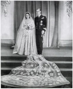 1947 Prints: Wedding of Elizabeth and the Duke of Edinburgh. Date: 1947