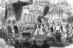 1854 Prints: Wedding of Emperor Franz-Joseph I Austria to Elisabeth
