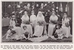 Julia Prints: Wedding of Lord Raglan & Hon. Julia Hamilton