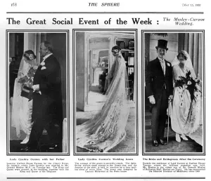 Bride Prints: Wedding of Oswald Mosley and Cynthia Curzon