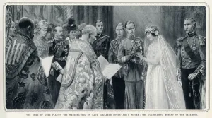 Consort Prints: Wedding of Prince Albert and Lady Elizabeth Bowes-Lyon