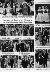 Countess Prints: Wedding of Raine McCorquodale & Gerald Legge, 1948
