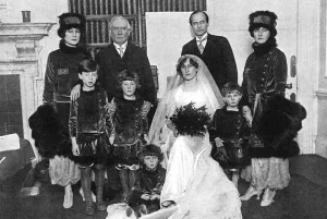 Randolph Prints: Wedding of Violet Asquith and Maurice Bonham-Carter