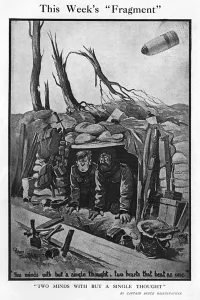 Dugout Prints: The Weeks Fragment, by Bairnsfather