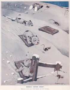 Bonzo Prints: This Weeks Studdy - Bonzos Winter Sport