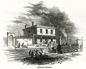 Building Prints: Wendon (Audley End) railway station, Wendon, Essex