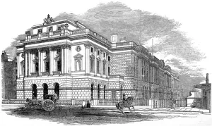 Newly Prints: The West Wing of Somerset House, London, 1853
