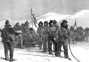 August Prints: The Western Sledge Party of the British Arctic Expedition, 1