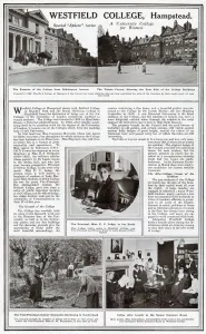 Exterior Prints: Westfield College, Hampstead