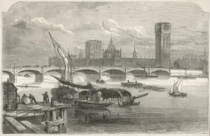 1855 Prints: Westminster, London