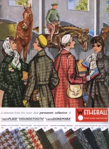 Patterns Prints: Wetherall advertisement 1959