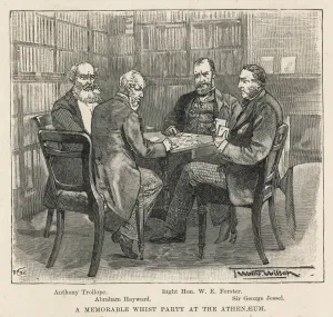 Card Prints: Whist Party at Athenaeum