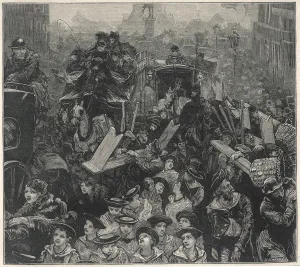 Urban Prints: WHITEHALL 1875