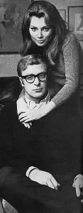 1966 Prints: Who People Are Dating - Michael Caine and Elizabeth Ercy