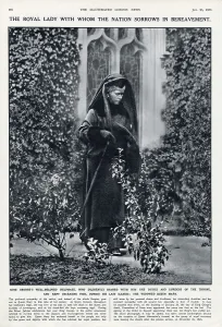 King Prints: The widowed Queen Mary