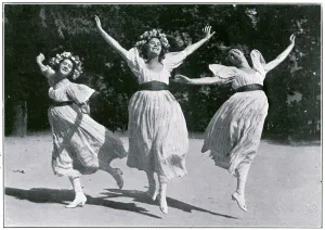 Sisters Prints: The Wiesenthal Sisters, appearing at London Hippodrome