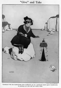 Accident Prints: Give and Take by William Heath Robinson