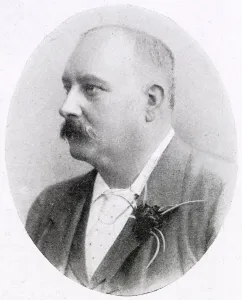 John Prints: William John Crump (1850 - 1923), first Mayor of Islington in 1900-02. Date: 1900