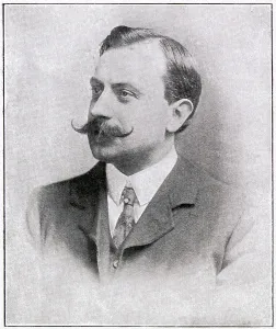 Writer Prints: William Le Queux (1864 - 1927), Anglo-French journalist and writer. Date: 1904