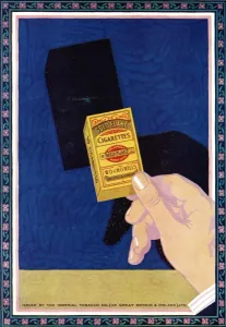 Bold Prints: Wills Gold Flake Cigarettes - Advertisement