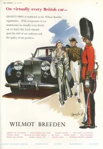 Ornate Prints: Wilmot Breeden advertisement