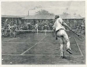 Tennis Prints: Wimbledon 1888