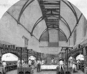 Kitchen Prints: Windsor Castle kitchen 1850