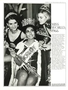 Queens Prints: Winner of Miss World, Miss India - Reita Faria