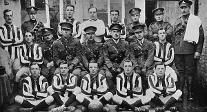 Tournament Prints: Winners of the Grand Army Soccer Tournament, WW1