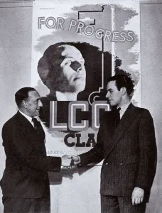 College Prints: Winning poster design for LCC evening classes