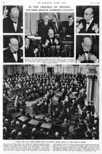 Alliance Prints: Winston Churchill addresses congress