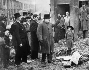 Bomb Prints: Winston Churchill in Bristol, 1941