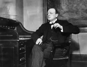 Desk Prints: Winston Churchill as by-election candidate, 1924