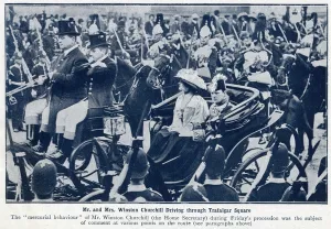 Winston Prints: Winston Churchill on Coronation Day 1911