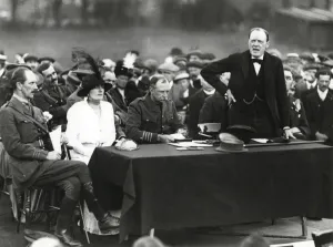 Speaking Prints: Winston Churchill at Enfield Lock Munition Works