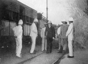 Colonies Prints: Winston Churchill in Mombasa