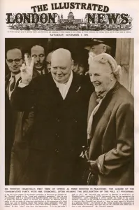 Conservative Prints: Winston Churchill returning as Prime Minister