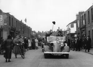 Blitz Prints: Winston Churchill visiting Bristol 1941