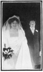 Bride Prints: Winston and Clemmie at their wedding