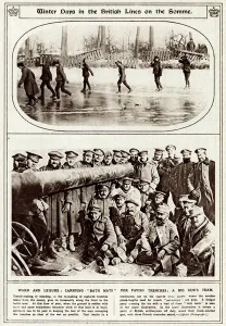 Labelled Prints: Winter in the British Lines on the Somme 1917