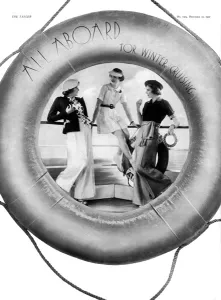 Ocean Prints: Winter cruise fashions for 1937