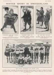 Poles Prints: Winter Sport in Switzerland